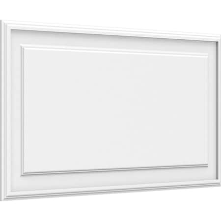 Ekena Millwork Legacy Raised Panel Decorative Wall Panel, 38"W x 20"H x 5/8"P WALP38X20X062LEG